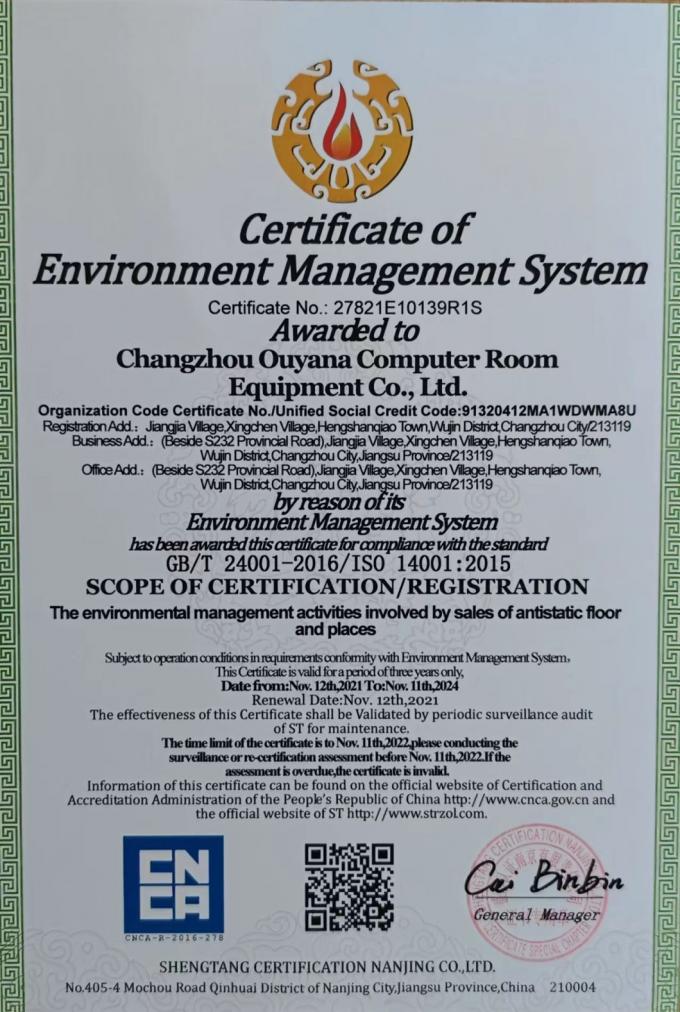 Customized Raised Access Date Centre Floor Monitor Room